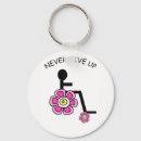 Search for wheelchair key rings Flower