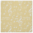 Search for music notes fabric Treble