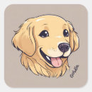 Search for cute brown puppy stickers Illustration