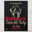 Search for halloween costume party flyers Spooky