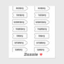 Search for days of the week stickers Cute