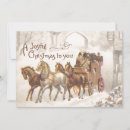 Search for carriage christmas cards Vintage