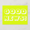 Search for good news cards Typography
