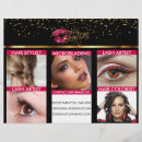 Search for lashes flyers Microblading