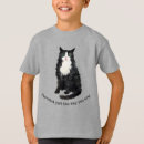 Search for tuxedo kids tshirts Feline