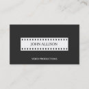 Search for filmmaker business cards Photographer