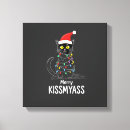 Search for merry christmas canvas prints Black