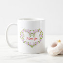Search for cute flower mugs Cat