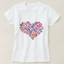 Search for heart shaped word cloud For her