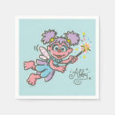Search for abby cadabby napkins Pink monster sesame street