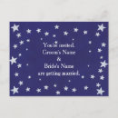 Search for silver stars wedding invitations Modern