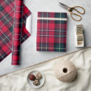 Search for scottish kilt wrapping paper Red