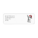 Search for different return address labels Elegant