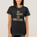 Search for 35th birthday woman tshirts Five