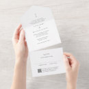 Search for all white party invitations Bride
