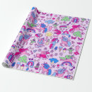 Search for rainbow unicorn wrapping paper Whimsical