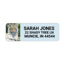 Search for tigers return address labels Bengal tiger