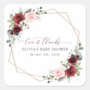 Search for red squares stickers For her