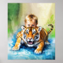 Search for tigers in posters Baby