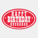 Search for birthday sayings stickers Red