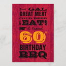 Search for bbq 60th birthday invitations Sixtieth