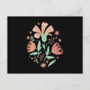 Search for colorful pattern postcards Flowers
