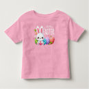 Search for easter bunny toddler tshirts Pink
