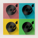 Search for vinyl records puzzles Record player