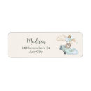 Search for airplane return address labels Mother to be