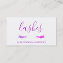 Search for eyelash extensions business cards Cosmetologist