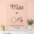 Search for foam board signs Bridal shower