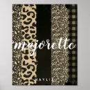 Search for faux glitter posters Black