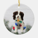 Search for brown dog christmas tree decorations Spaniel