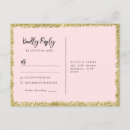 Search for pink gold glitter postcards Sparkle
