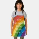 Search for save the planet aprons Recycle