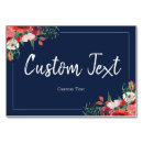 Search for reserved table cards Floral