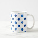 Search for blue polka dots mugs Watercolor
