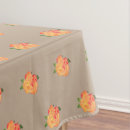 Search for orange floral tablecloths Vintage