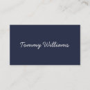 Search for navy blue business cards Professional
