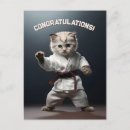 Search for karate postcards Kitty