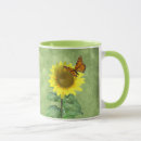 Search for orange butterfly mugs Flower