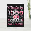 Search for 27th birthday cards Cute