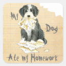 Search for bearded collie stickers Puppy