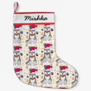 Search for siberian husky christmas stockings For pets