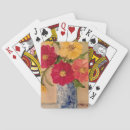 Search for bridge game playing cards Flowers