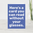Search for senior citizens birthday cards Glasses