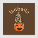 Search for leopard halloween cards Pumpkin
