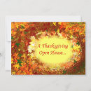 Search for open house thanksgiving invitations Autumn