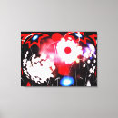 Search for original canvas prints Red