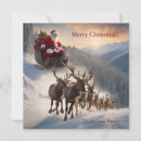 Search for sleigh ride christmas cards Reindeer